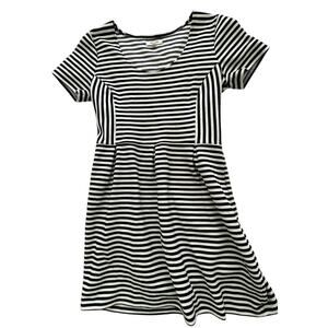 Madewell Womens Striped Mini Shift Dress Size 12
